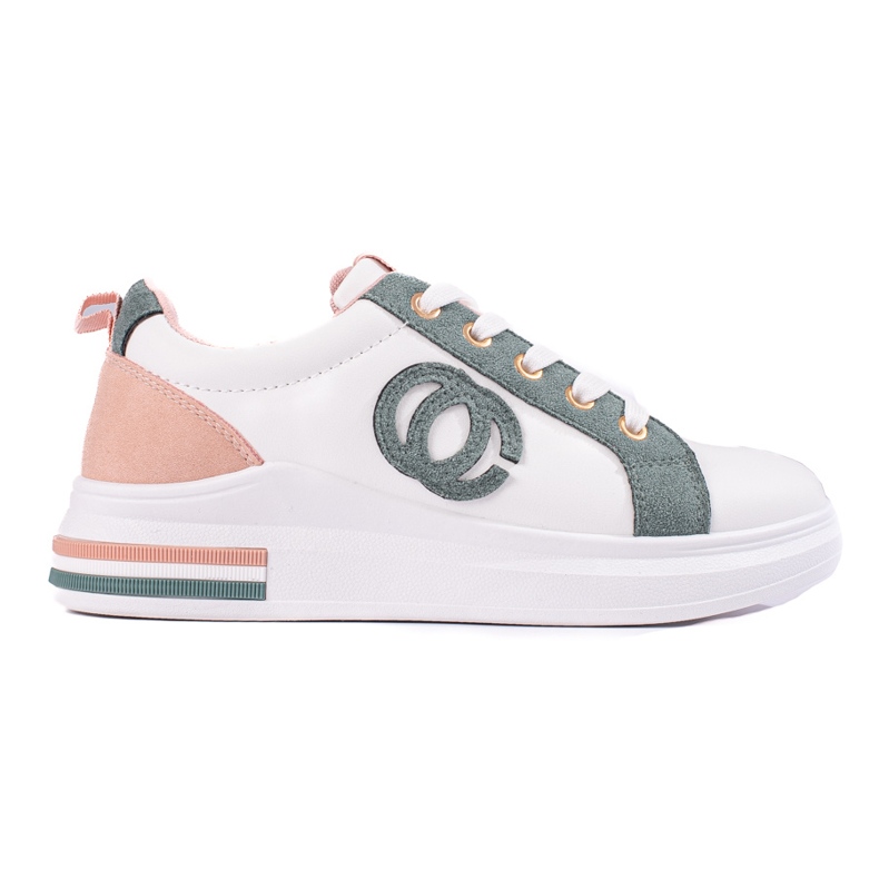 Valkoiset Shelovet naisten urheilukengät valkoinen