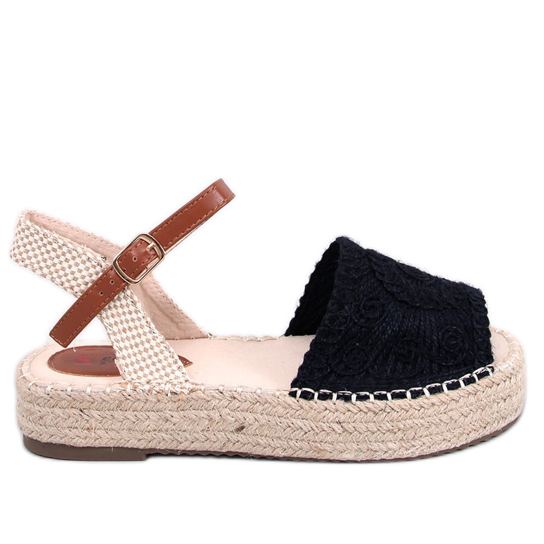 Boho Ingram Mustat espadrillisandaalit Boho Ingram Mustat espadrillisandaalit