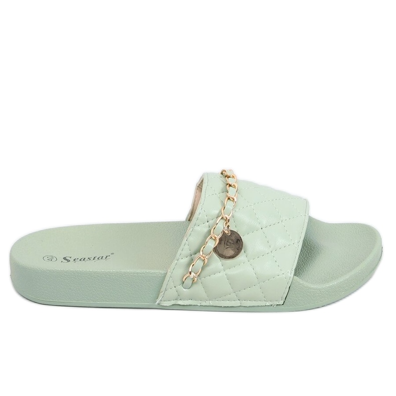 Travis Green varvastossut vihreä