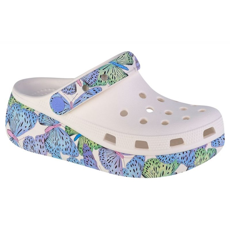 Crocs Cutie Crush Butterfly Kids Clog 208298-94S valkoinen
