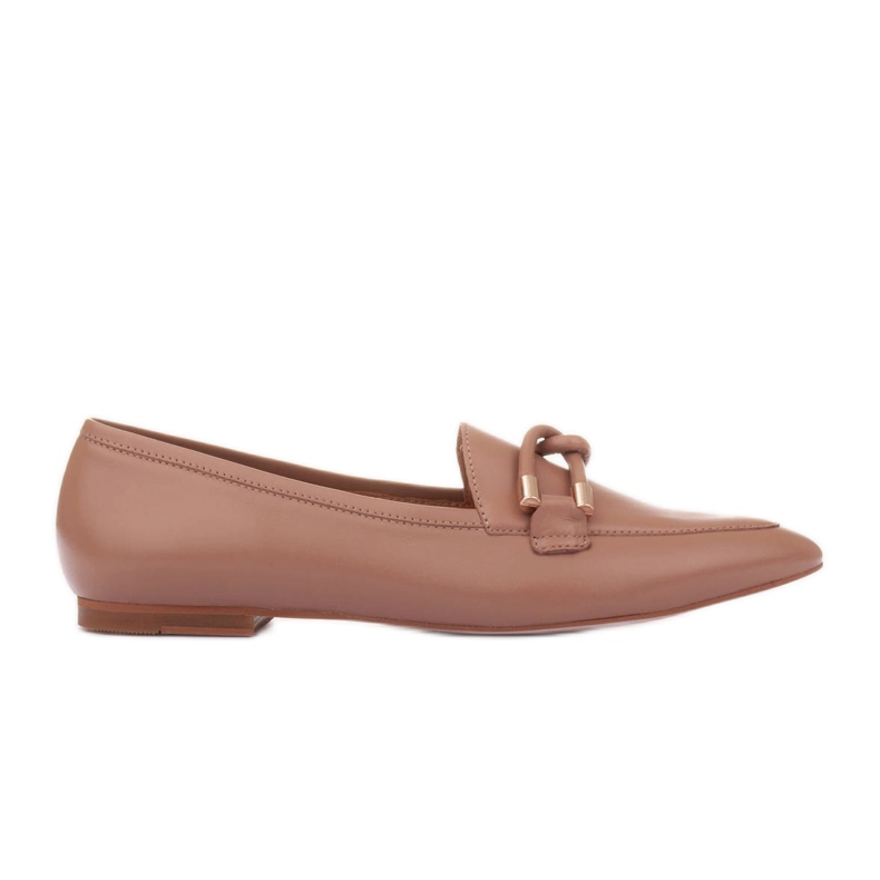 Marco Shoes Koristetut loaferit beige