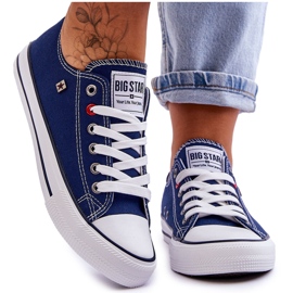 Naisten tennarit Big Star T274021 tummansininen