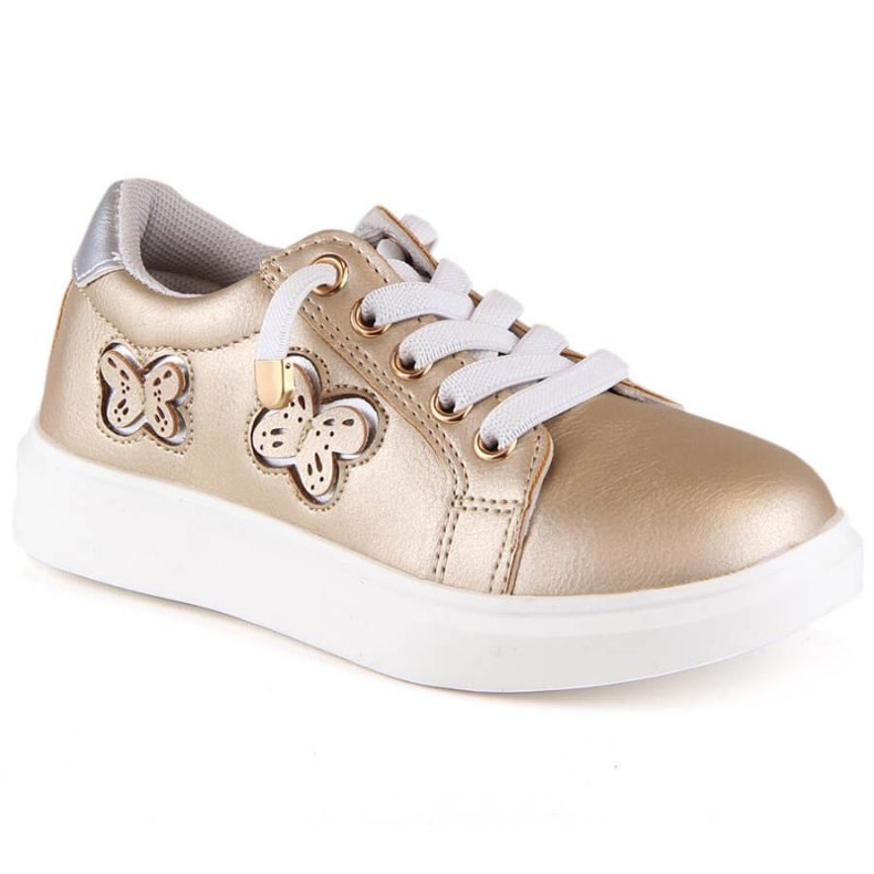 Miss Neiti Jr. EVE420B kultaiset metallikengät kultainen