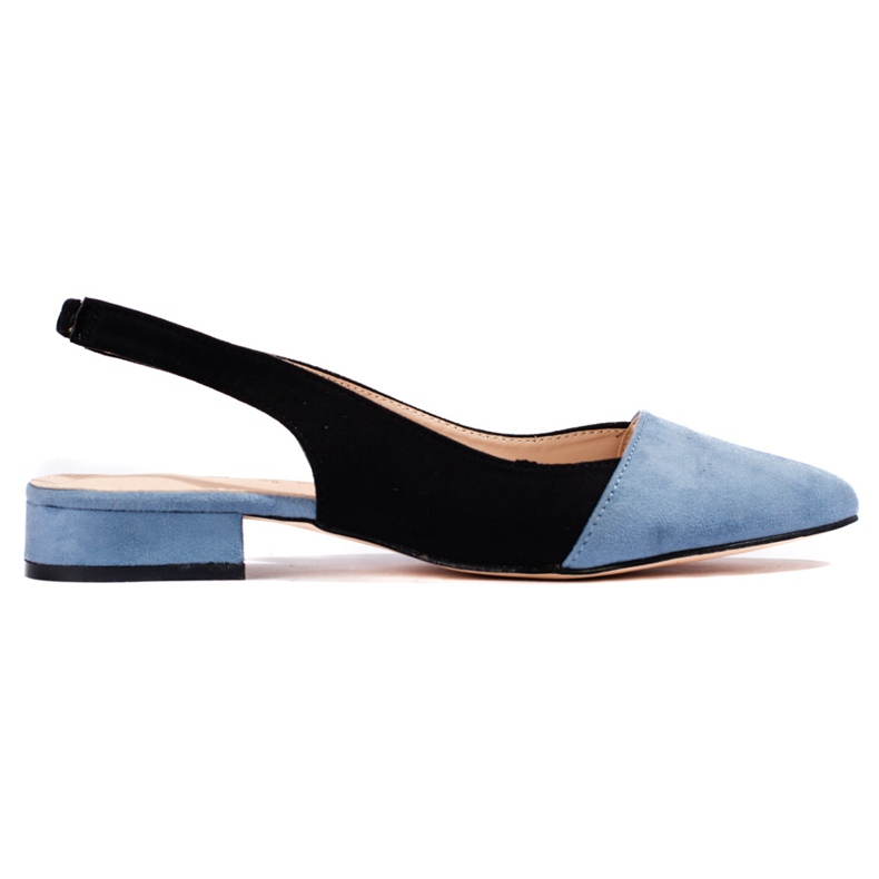 Naisten avoimet kantapääpumput Shelovet musta