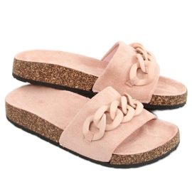 Chain Cork Slides Jarvis Pink vaaleanpunainen Chain Cork Slides Jarvis Pink vaaleanpunainen