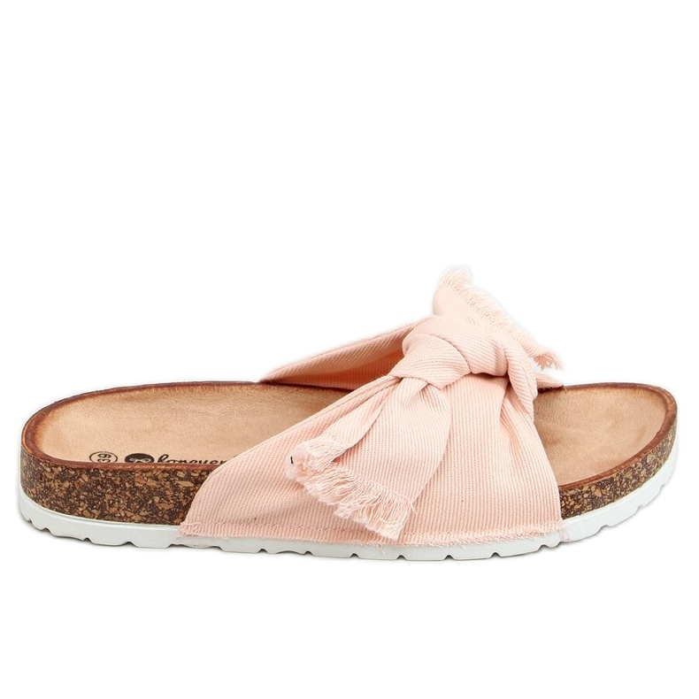 BM Hawn Pink Cotton Cork Tossut vaaleanpunainen