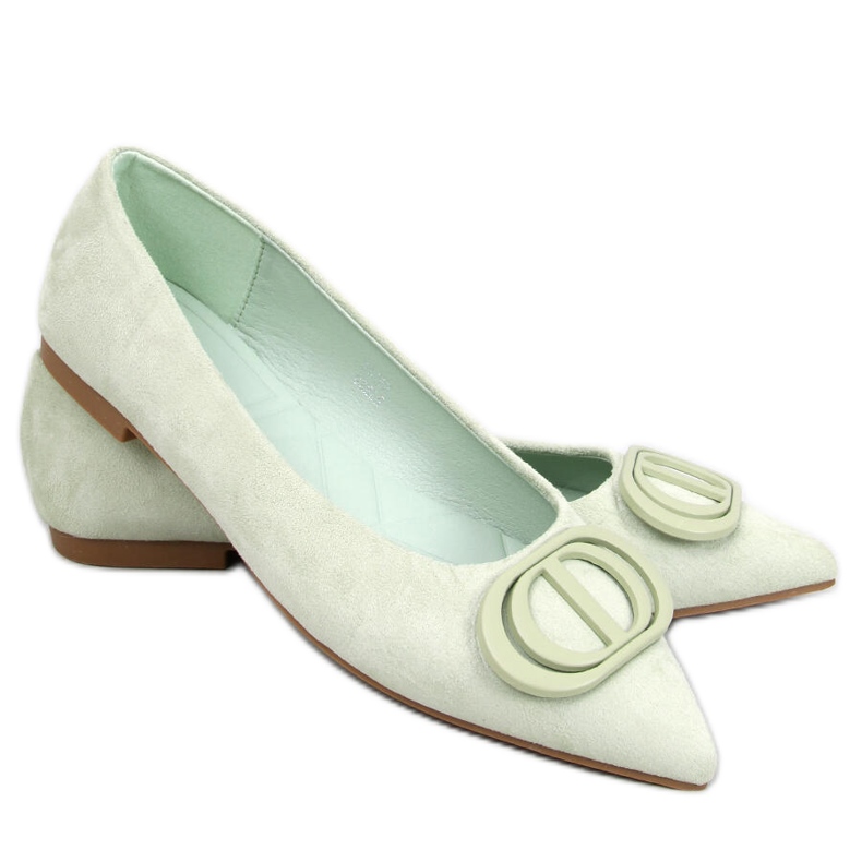 Arte Green mantelivarvasbalettia vihreä