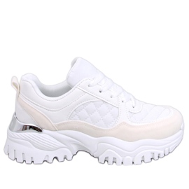 Ortega White wedge -lenkkarit valkoinen