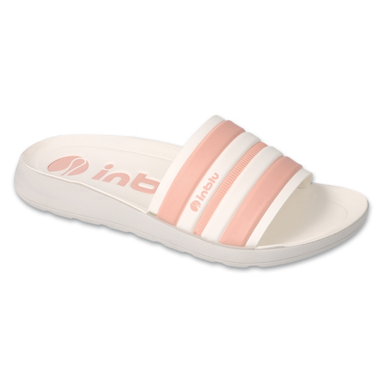 Befado Naisten raidallinen flip -Flops Pink 067D001 vaaleanpunainen