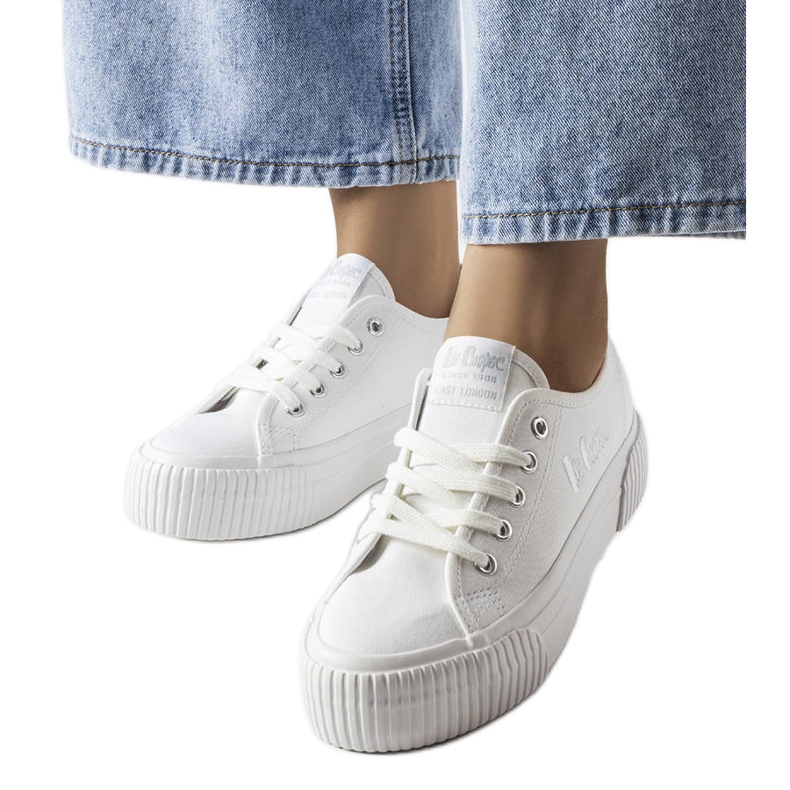 Lee Cooper LCW-23-31-1780L valkoiset tennarit valkoinen