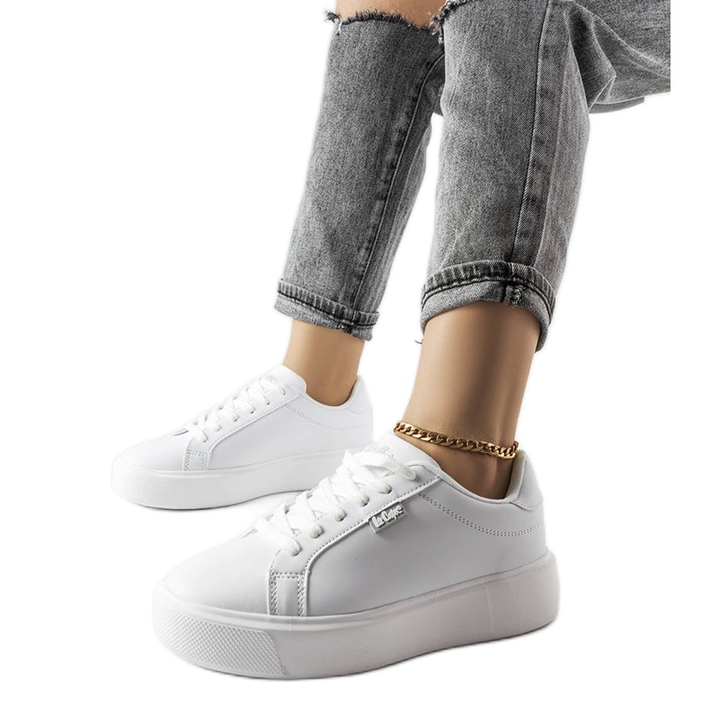 Lee Cooper LCW-23-32-1707L valkoiset tennarit valkoinen