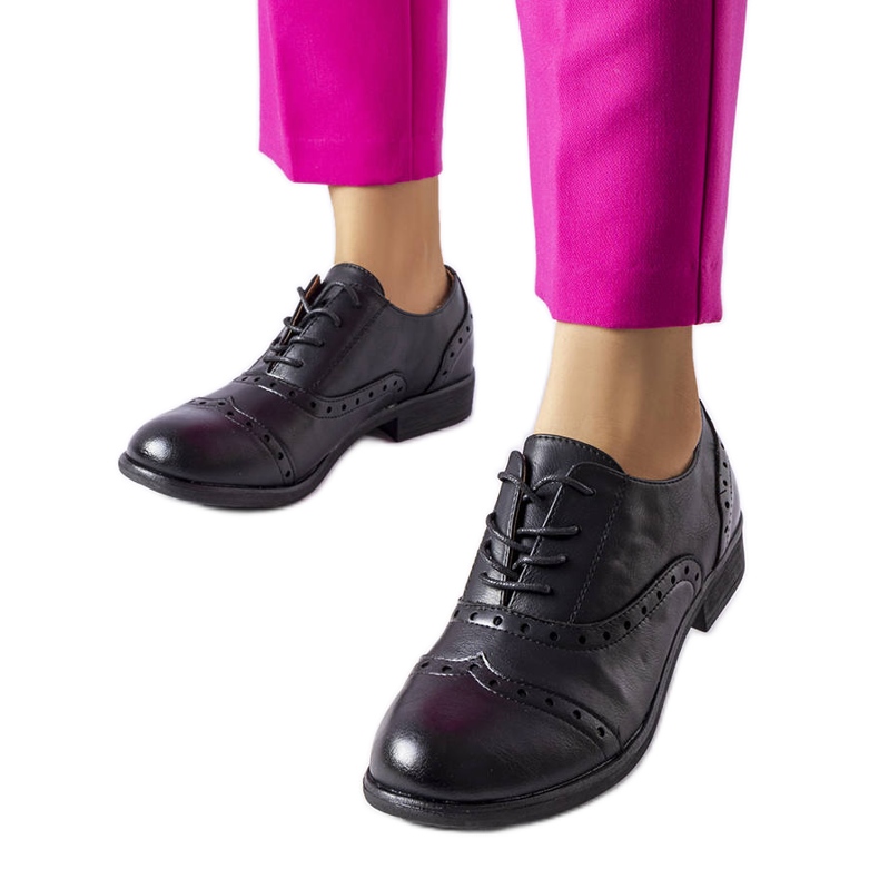 Mustat kengät LS5379 Mustat