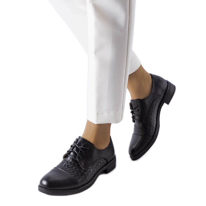 Mustat kengät LS5379 Mustat