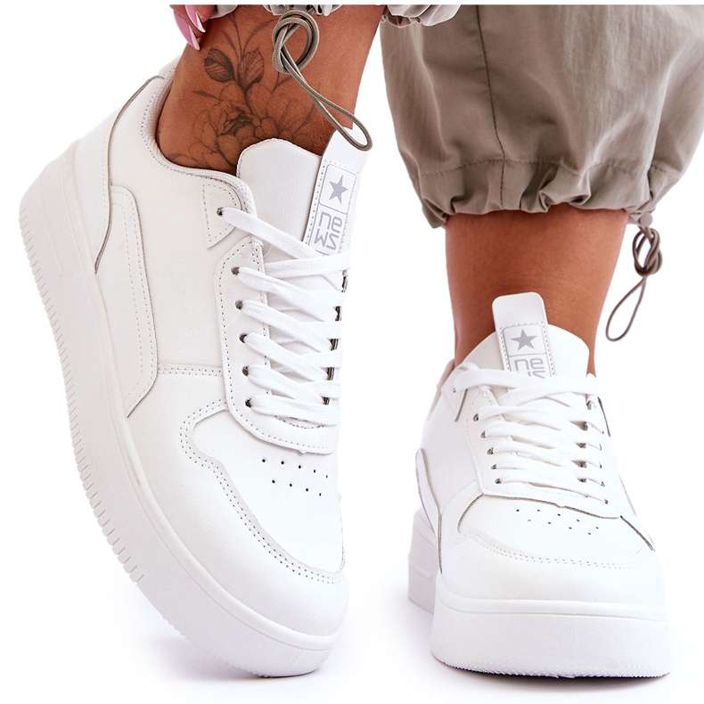 Naisten klassiset urheilukengät Valkoinen Juliano