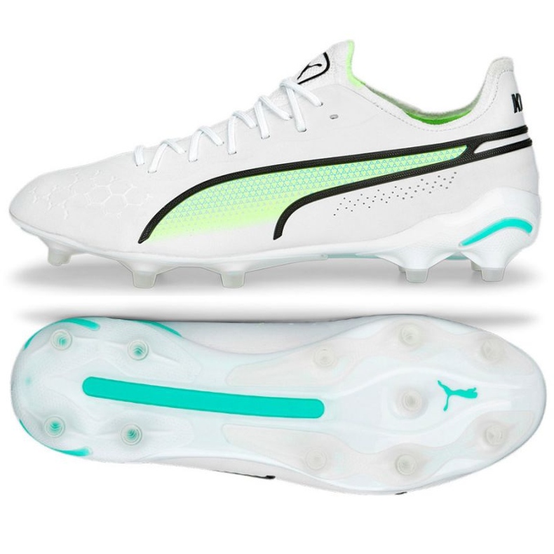 Puma King Ultimate FG/AG M 107097 03 kengät valkoinen valkoinen