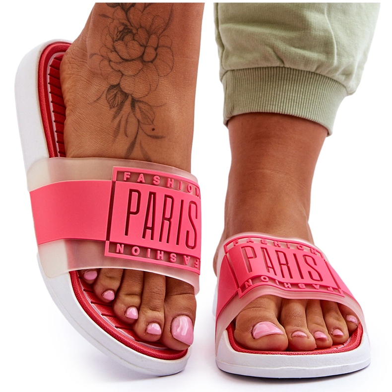 Naisten urheilutossut Neon Pink Sunrise vaaleanpunainen