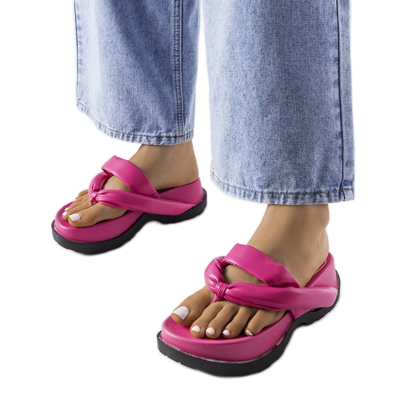 Lachapellen vaaleanpunaiset alustasandaalit vaaleanpunainen