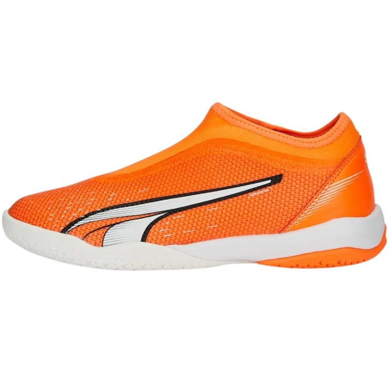 Puma Ultra Match Ll It + Mid Jr 107232 01 jalkapallokengät oranssi appelsiinit ja punaiset