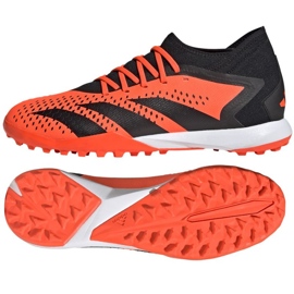 Adidas Predator Accuracy.3 Tf M GW4638 jalkapallokengät oranssi appelsiinit ja punaiset