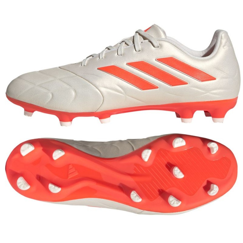 Adidas Copa Pure.3 Fg M HQ8941 jalkapallokengät valkoinen valkoinen