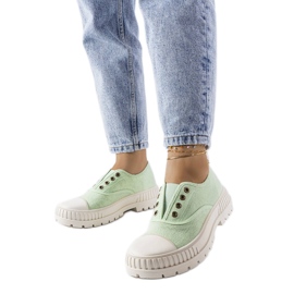 Waltonin vihreät joustavat lenkkarit