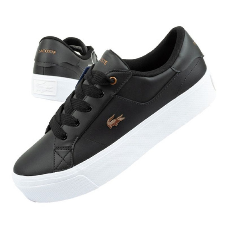 Lacoste Ziane Platform W 13312 urheilukengät musta