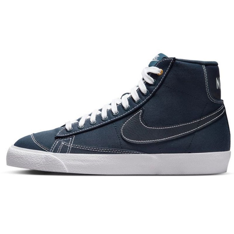 Nike Blazer Mid '77 Canvas M DX5550-400 -kengät sininen