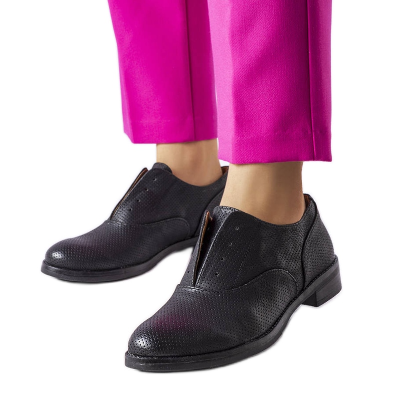 Mustat kengät LS5379 Mustat