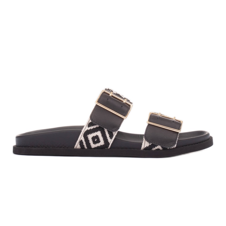 Marco Shoes Tossut soljilla musta