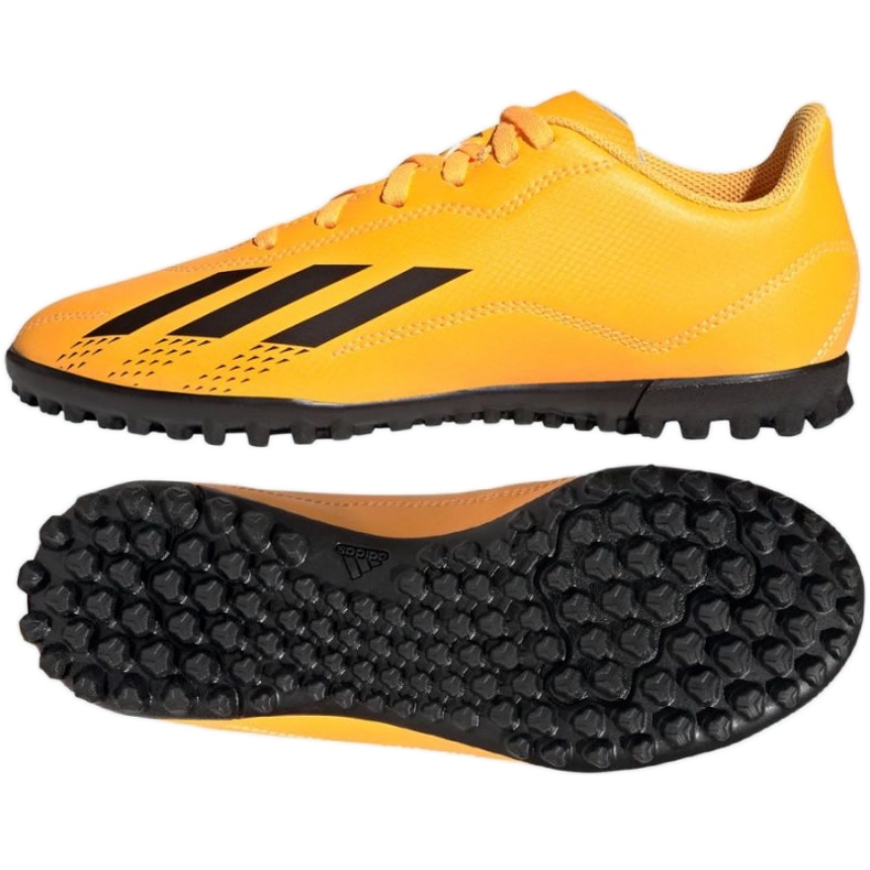 Adidas X Speedportal.4 Tf GZ2448 jalkapallokengät oranssi keltaiset