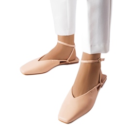 Vaaleanpunaiset suljetut sandaalit vaaleanpunainen Vaaleanpunaiset suljetut sandaalit vaaleanpunainen