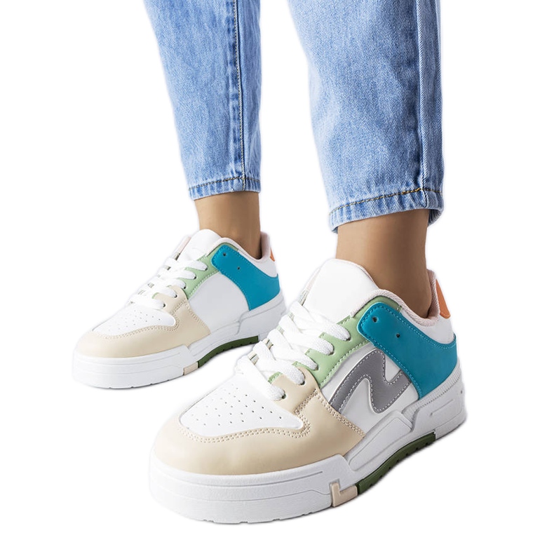 Harterin beige-siniset alustakengät