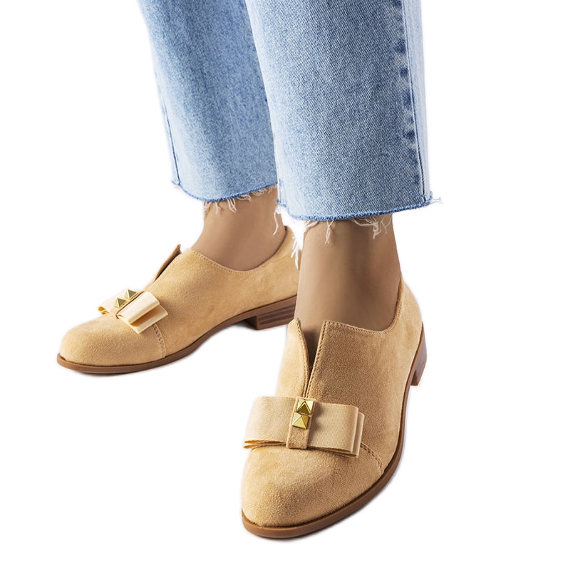 Poplar beige brogues rusetilla