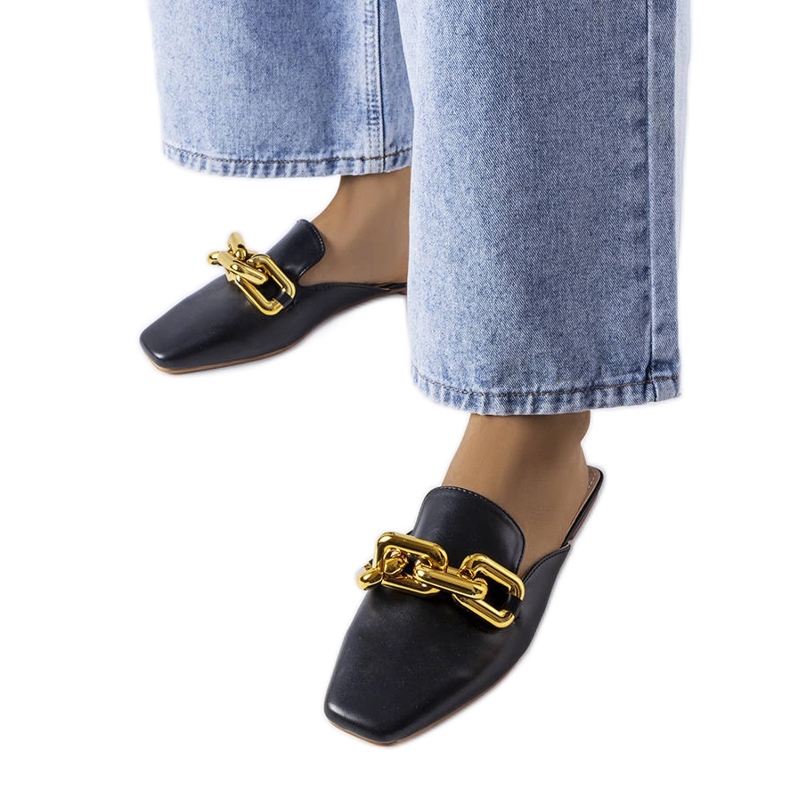 Mustat liukusäätimet Hickory-ketjulla