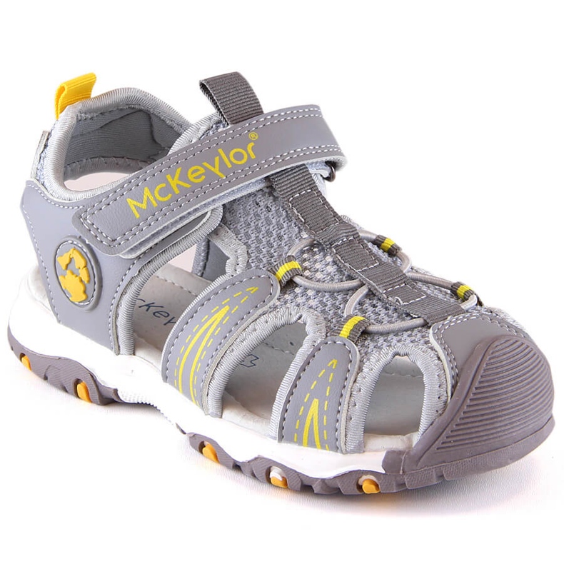 Harmaa McKeylor 47702 sandaalit pojille tarranauhalla Harmaa McKeylor 47702 sandaalit pojille tarranauhalla