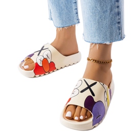 Beiget liukusäätimet kulutuspinnalla ja painatuksilla