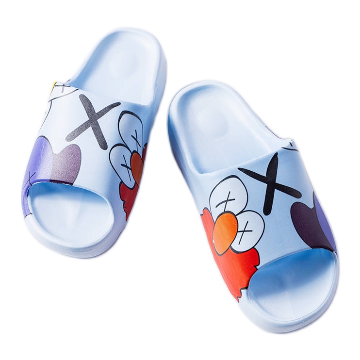 BM Siniset varvastossut printeillä sininen