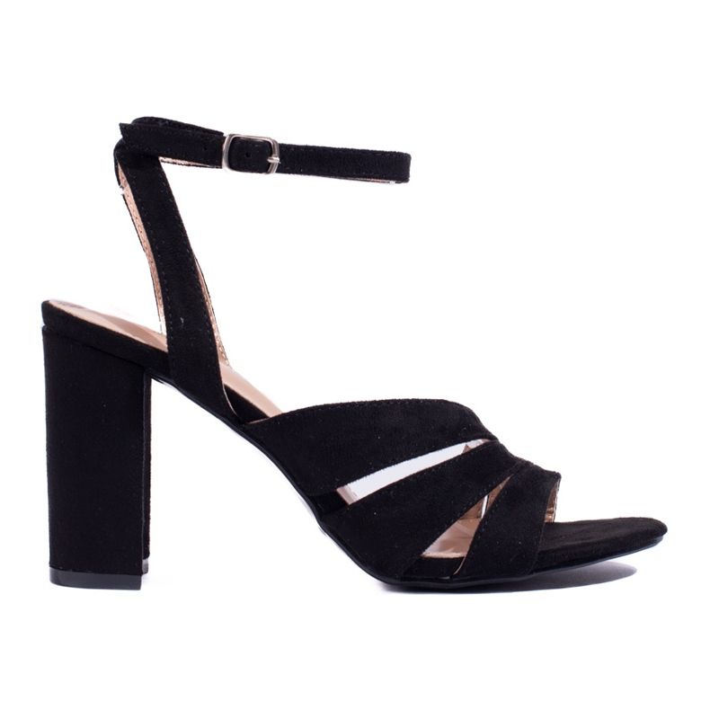 Shelovet mustat sandaalit