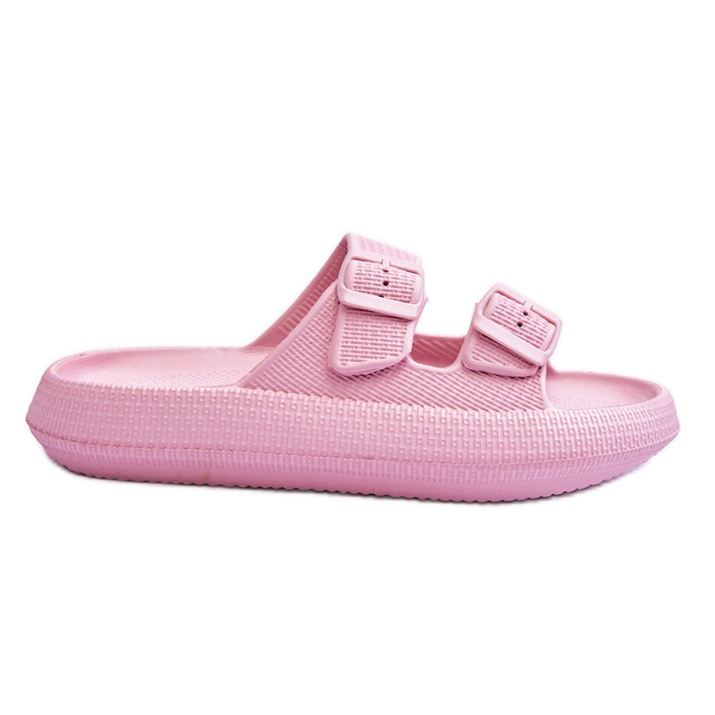 Naisten vaahtomuovitossut raidoilla Pink Sharmen vaaleanpunainen