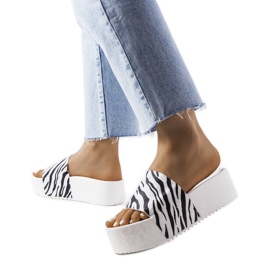 AE35 Zebra Slides valkoinen AE35 Zebra Slides valkoinen