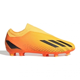 Adidas X Speedportal.3 Ll Fg Jr GZ5060 jalkapallokengät oranssi appelsiinit ja punaiset