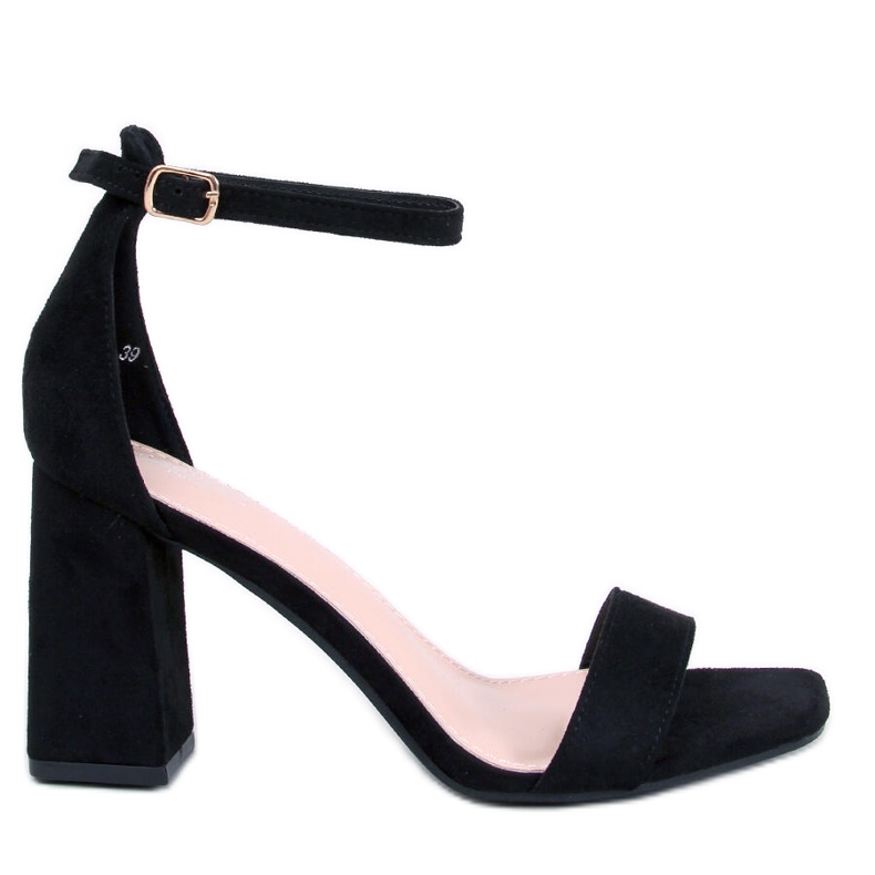 Aisha Black korkokengät sandaalit musta