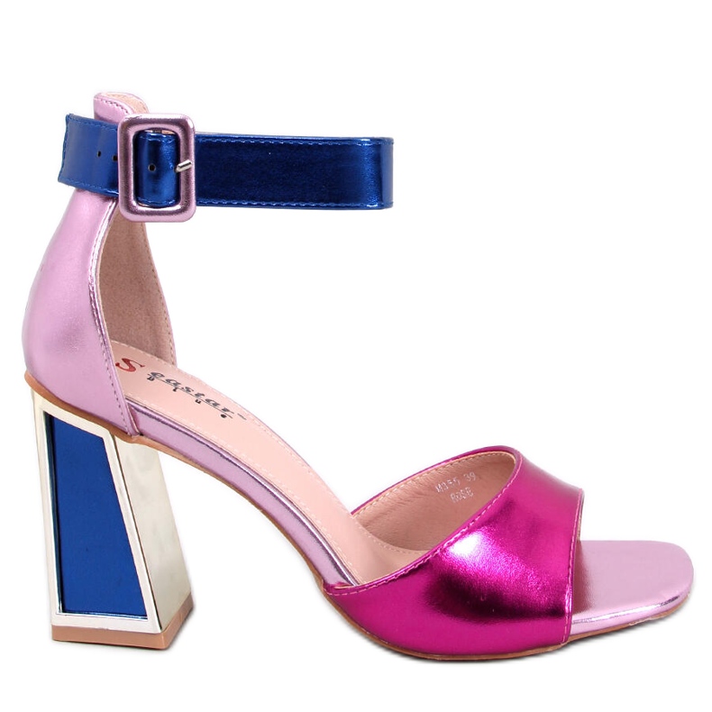 Seastar Marshmello Rosen geometriset korkokengät vaaleanpunainen