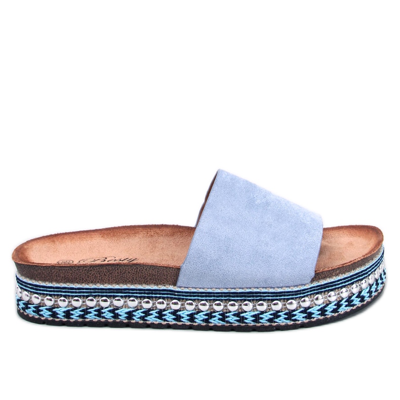 BM Donnie Blue koristeelliset sandaalit sininen