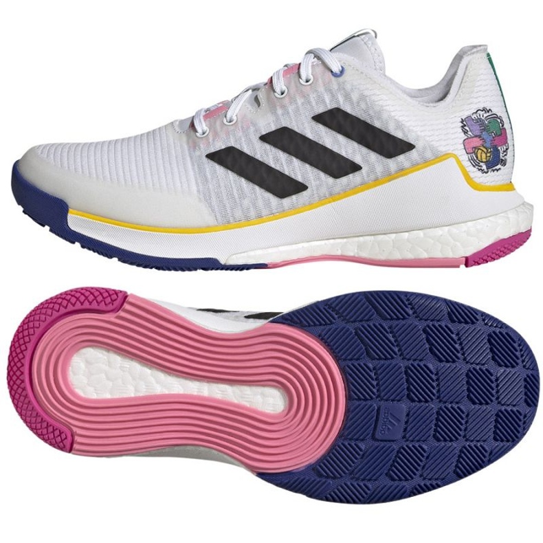 Adidas CrazyFlight W HP3340 kengät valkoinen valkoinen