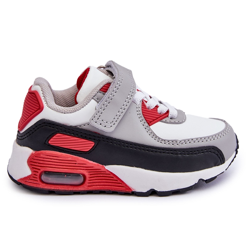 FR1 Lasten nahkaiset urheilukengät Valkoinen ja punainen Lori