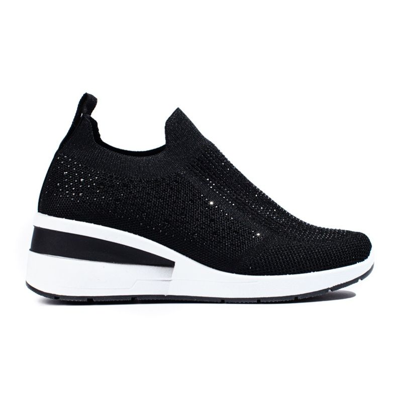 Shelovet mustat tekstiilikiilalenkkarit