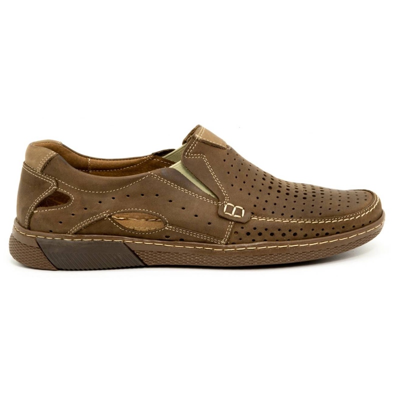 Olivier Miesten nahkakengät 937MP ruskea