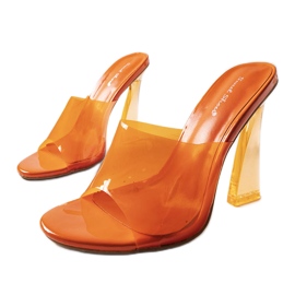 Clichyn oranssit läpinäkyvät diat