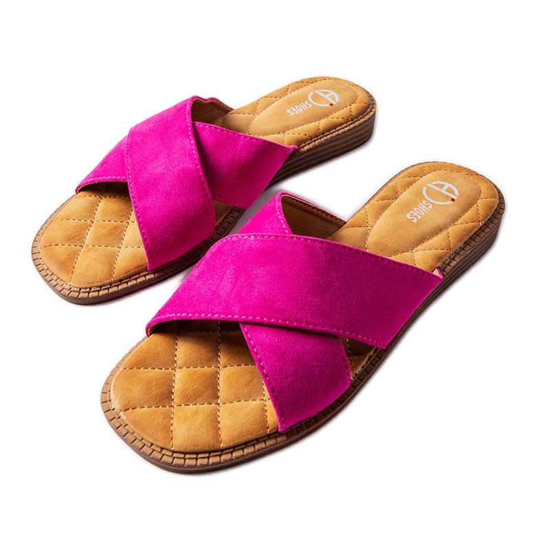 Tiana vaaleanpunaiset tossut vaaleanpunainen